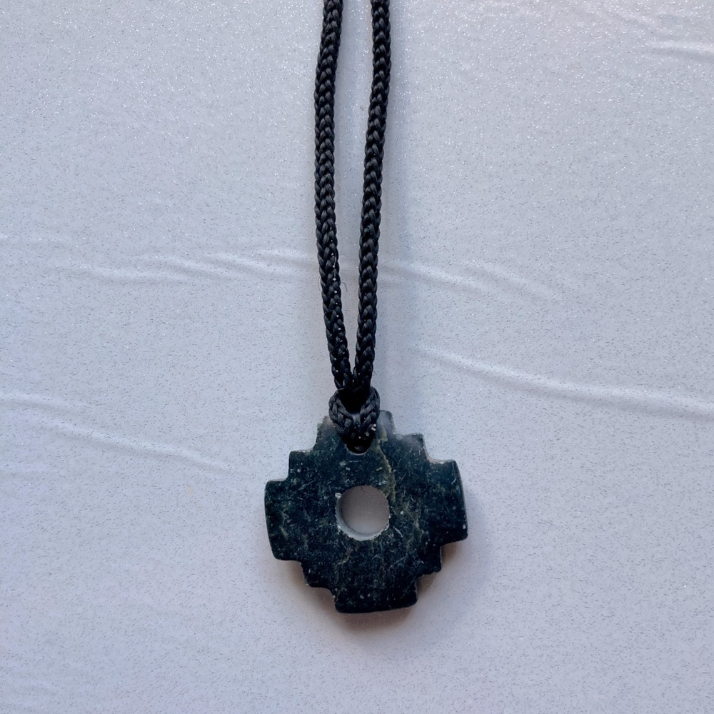 Peruvian Chakana Stone Necklace